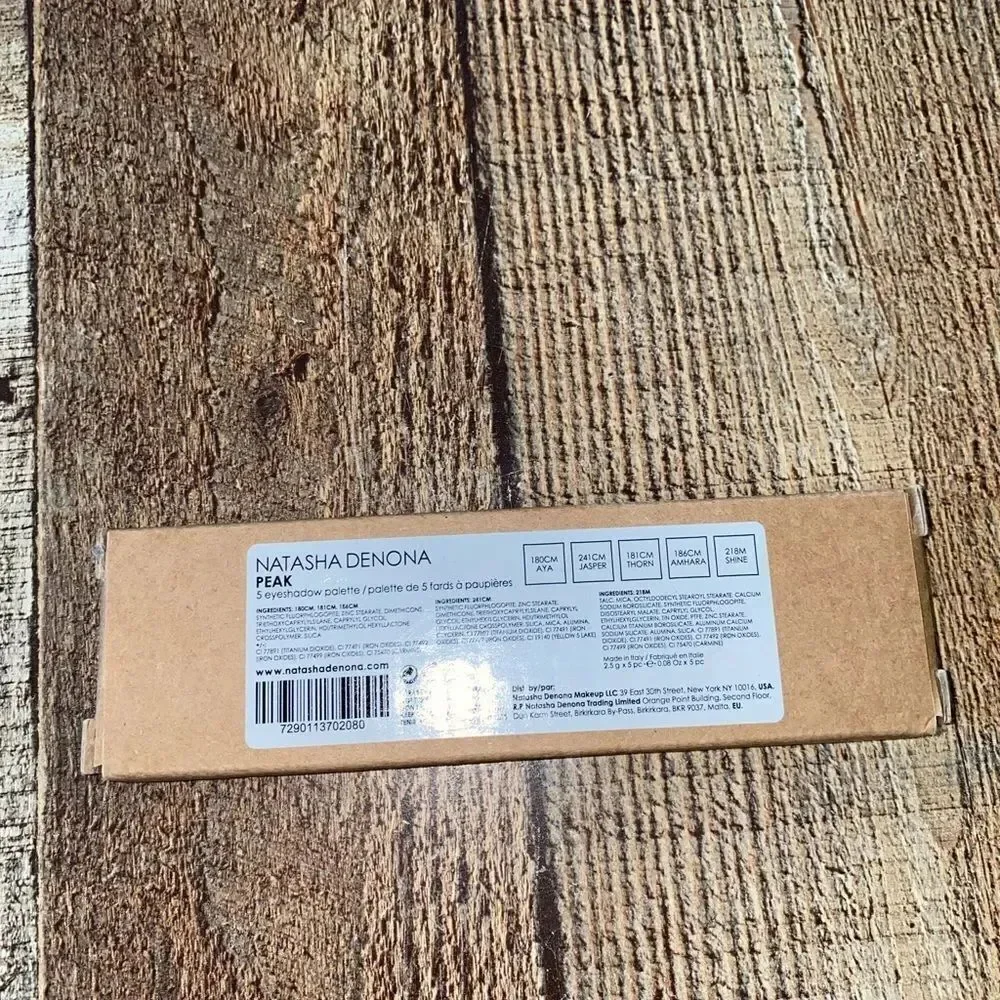 Natasha Denona Peak Eyeshadow Palette New in box